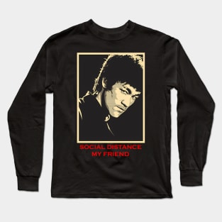 Vintage Bruce Movie Jeet Kune Do Be Water Lee Long Sleeve T-Shirt